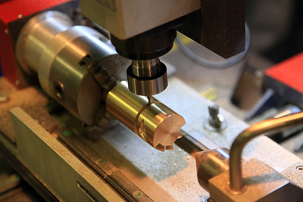 CNC Milling Brass Handle