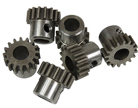Steel spur gears