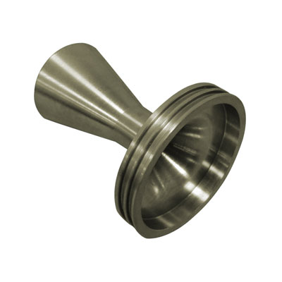 machined nozzle for rocket motor made with emachineshop