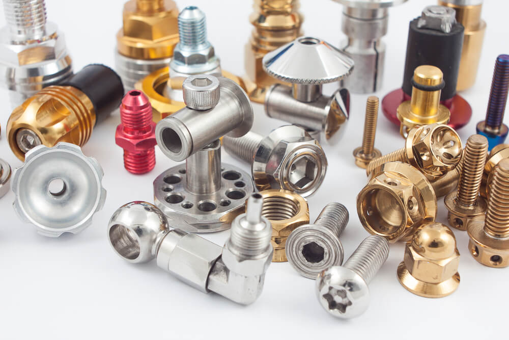 Spare part of motorcycle for decorating and maintenance. — Photo